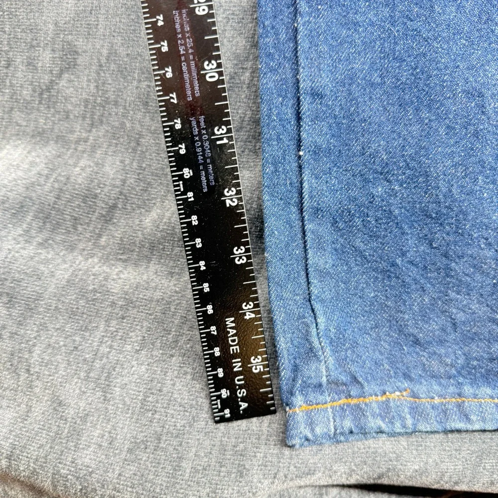 Dickies Jeans Mens 40x36 Blue 100% Cotton Regular Fit Straight Leg C993RNB